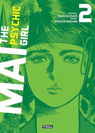 Mai the psychic girl - Tome 2 - Kazuya Kudo - Vega Dupuis - broché - Manga