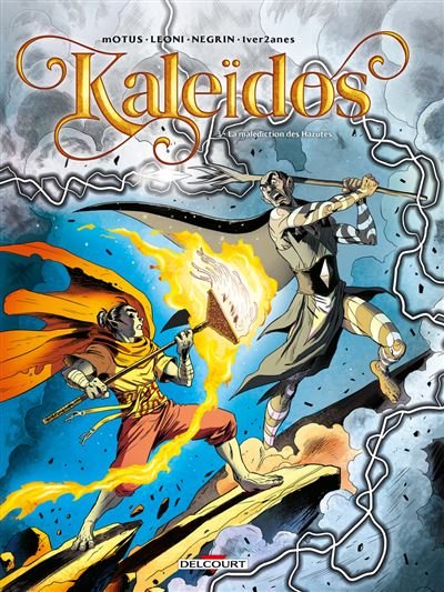 Kaleidos T03 - La Malédiction des Hazutes -  Motus - Delcourt - cartonné - Bande dessinée jeunesse