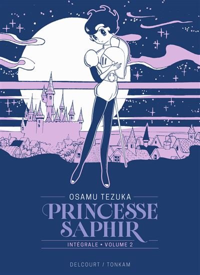 Princesse Saphir T02 - Édition prestige - Osamu Tezuka - Delcourt - broché - Manga
