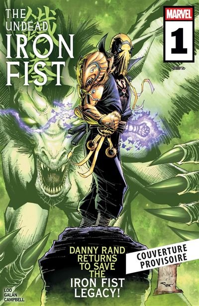 Undead Iron Fist - Jason Loo - Panini Comics - relié - Comics