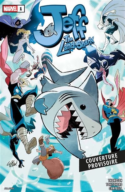 Jeff : The Land Shark - Kelly Thompson - Panini Comics - cartonné - Comics