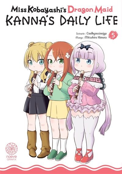 Miss Kobayashi's Dragon Maid - Kanna's Daily Life - Tome 05 - Mitsuhiro Kimura - Noeve Grafx - broché - Manga