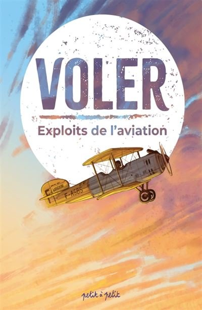 Voler - Exploits de l'aviation - Tony Lourenço - Petit A Petit Bd Eds - cartonné - Bande dessinée