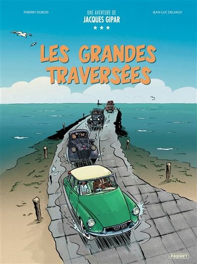 Une aventure de jacques gipar - (tomes 10-12) - Jean-Luc Delvaux - Paquet Eds - cartonné - Bande dessinée