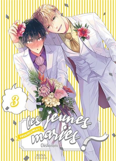 Les jeunes mariés ! - Tome 03 -  Chishanomi - Boy's Love - broché - Manga