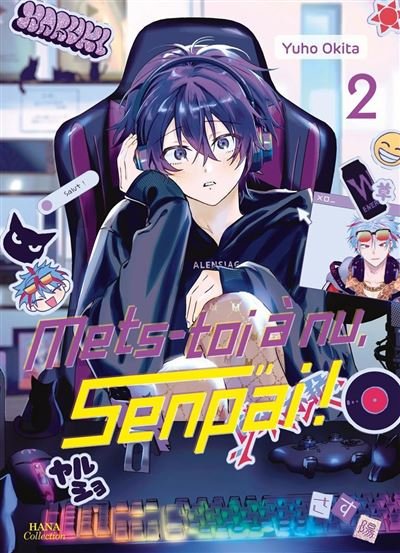 Mets-toi à nu, senpai ! - Tome 02 - Yuho Okita - Boy's Love - broché - Manga