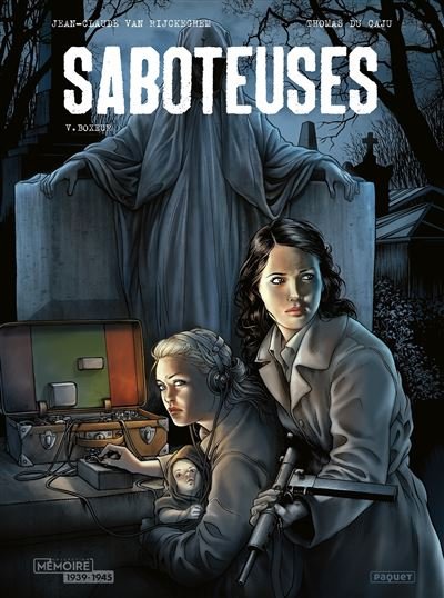 Saboteuses - t5 - boxeur - Thomas Du Caju - Paquet Eds - cartonné - Bande dessinée