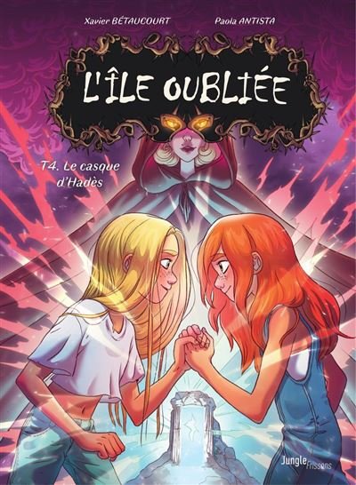 L'île oubliée - Tome 4 - Le casque d'Hadès - Xavier Betaucourt - Jungle - ebook (ePub illustré) - Bande dessinée jeunesse